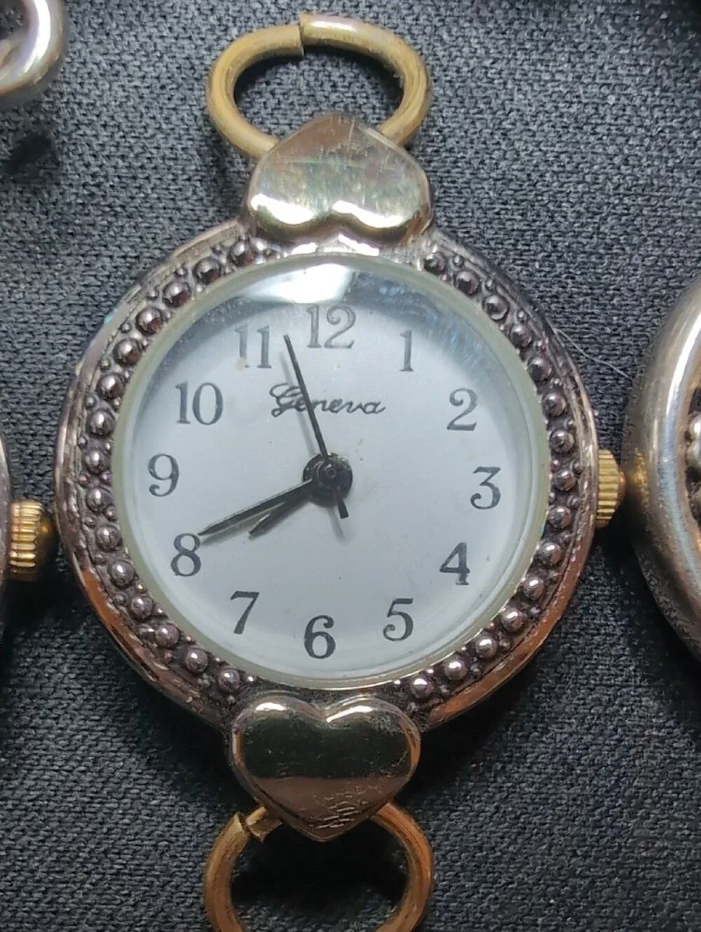 Geneva Watch Bundle 2 Beaded Bracelets + 10 Watch Faces New and Pre-owned